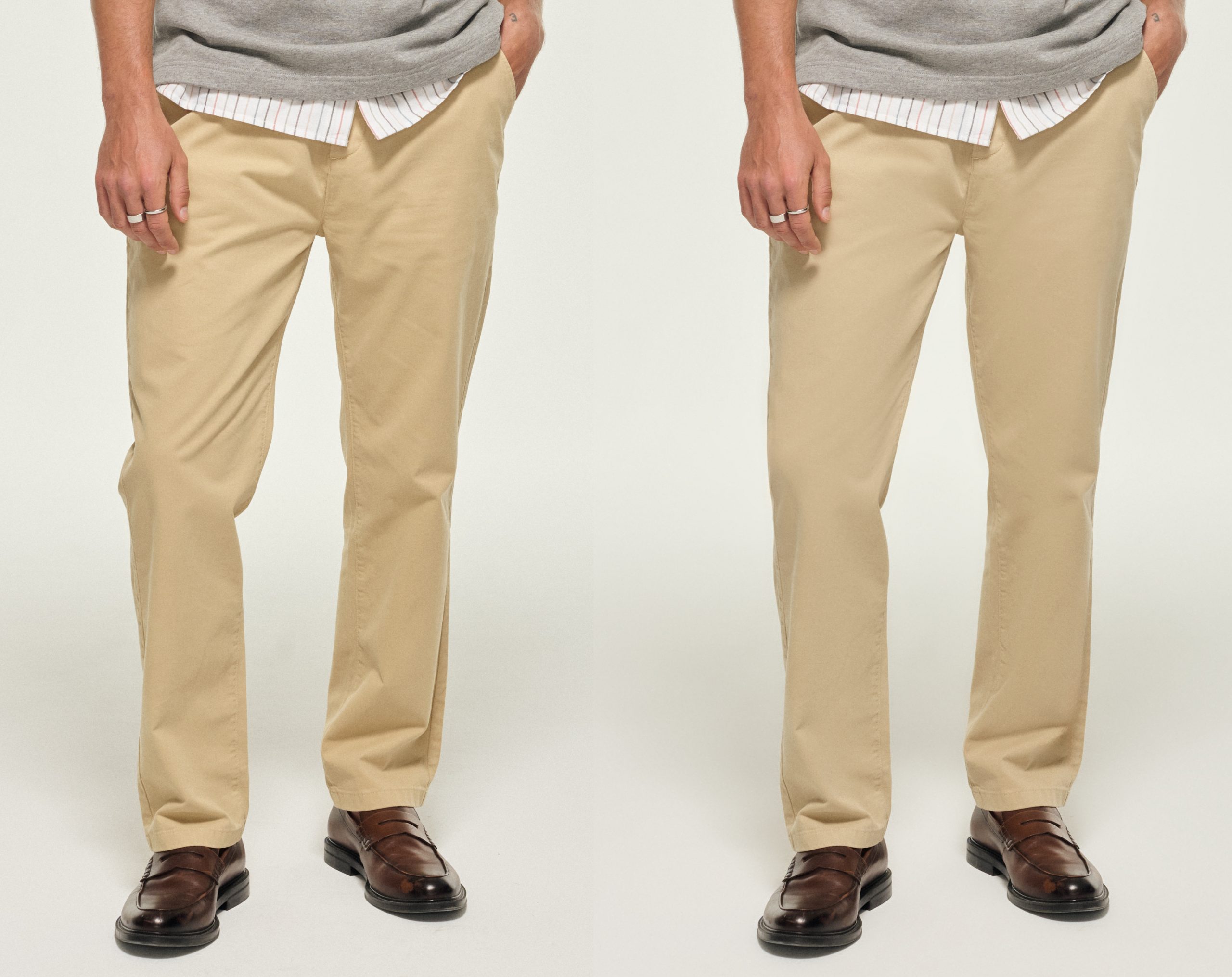 Vue détaillée avant retouche sur un tissu