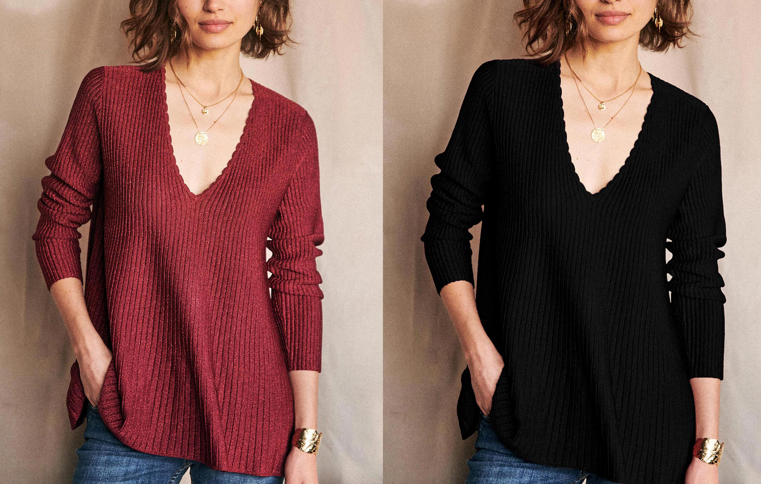 Comparaison couleur avant/après retouche