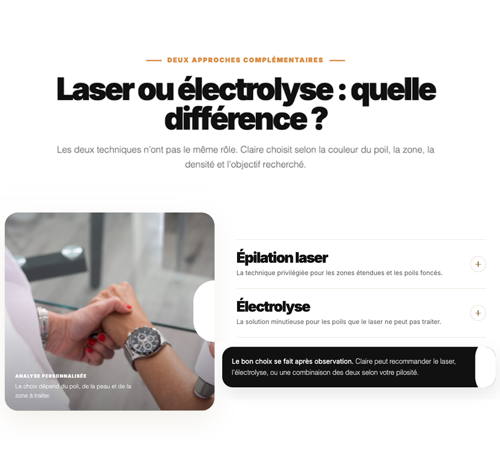 Création de landing page